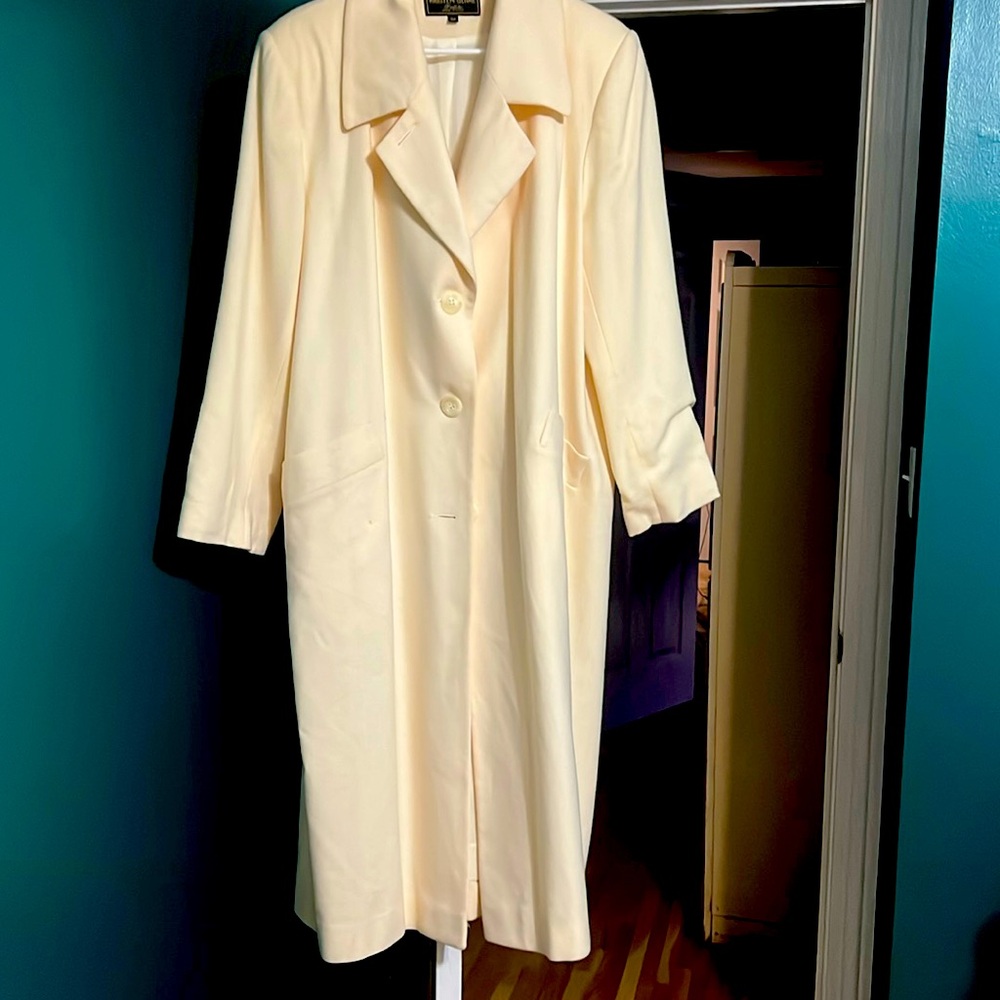Kristen Blake trench coat